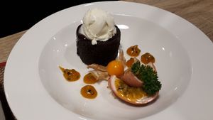 Dessert at The Vegano Bistro in Chiang Mai