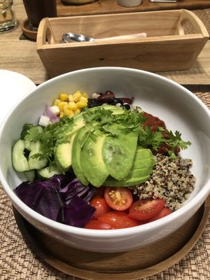 Mexican bowl at The Vegano Bistro in Chiang Mai