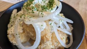 Mushrooms at The Vegano Bistro in Chiang Mai
