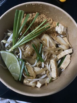 Pad Thai for take away   at The Vegano Bistro in Chiang Mai