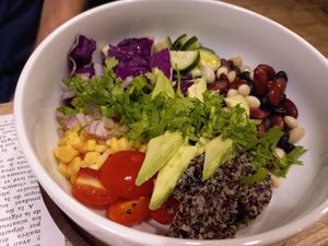 Mexican bowl at The Vegano Bistro in Chiang Mai