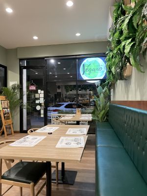 Indoor seating   at The Vegano Bistro in Chiang Mai