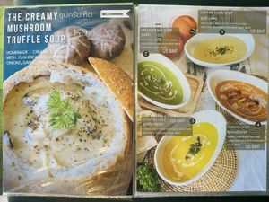 Menu  at The Vegano Bistro in Chiang Mai