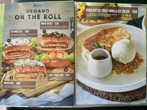 Menu  at The Vegano Bistro in Chiang Mai