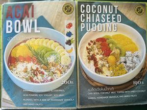 Menu  at The Vegano Bistro in Chiang Mai