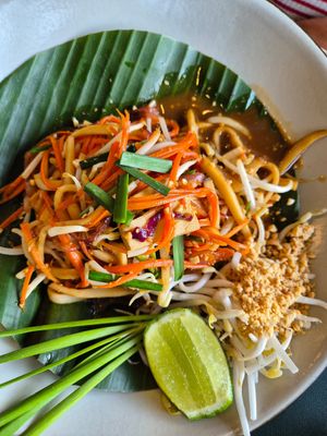 Pad Thai at The Vegano Bistro in Chiang Mai