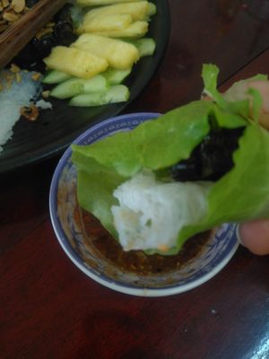 The wrap at Thien Ngoc in Rach Gia