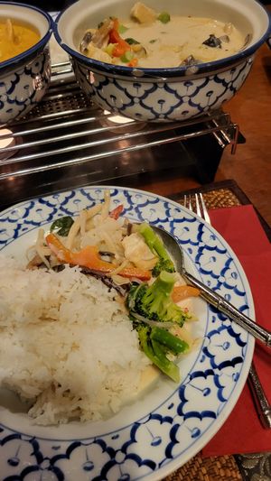 Red Thai Curry at Ban Thai in Darmstadt