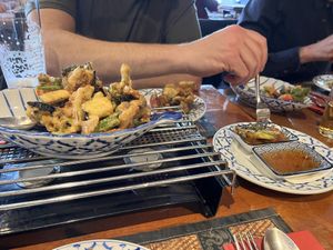 frittiertes Gemüse im Teigmantel   at Ban Thai in Darmstadt