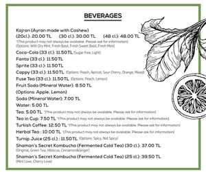 Menu as of Dec 2021, page 9 at Veganarsist Kadıköy - Osmanağa in Istanbul