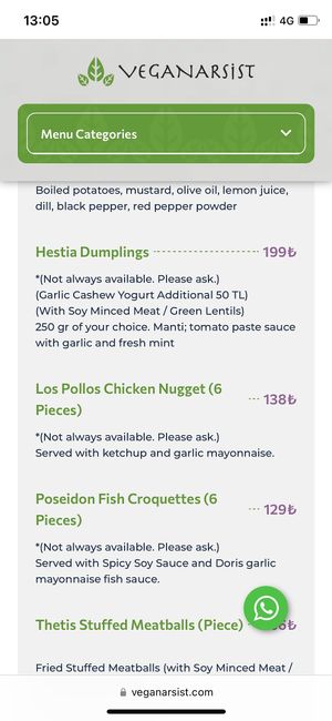   at Veganarsist Kadıköy - Osmanağa in Istanbul