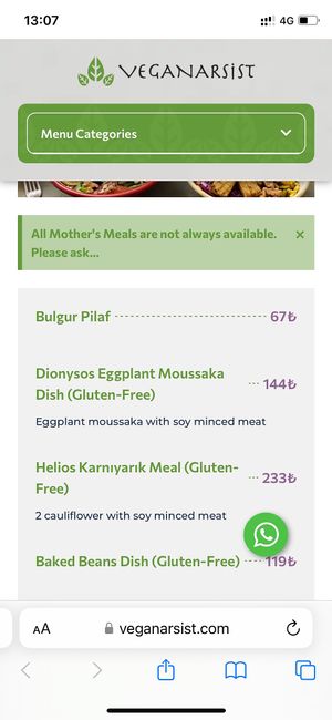   at Veganarsist Kadıköy - Osmanağa in Istanbul