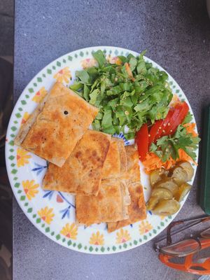 Gözleme at Veganarsist Kadıköy - Osmanağa in Istanbul