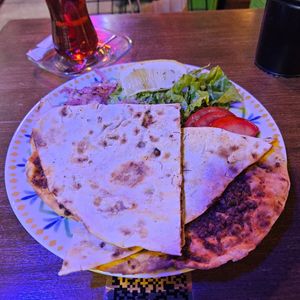 Lahmacun at Veganarsist Kadıköy - Osmanağa in Istanbul