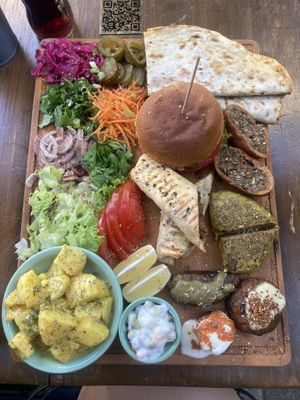 Vegan platter for two   at Veganarsist Kadıköy - Osmanağa in Istanbul