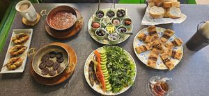 serpme kahvaltı at Veganarsist Kadıköy - Osmanağa in Istanbul