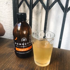 Kombucha at Veganarsist Kadıköy - Osmanağa in Istanbul