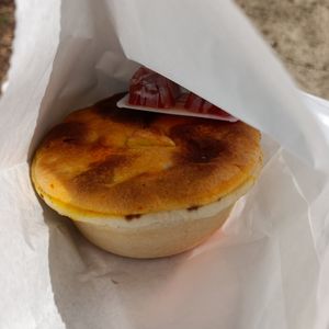 Mushroom and leek pie at The Basin Bakery in The Basin