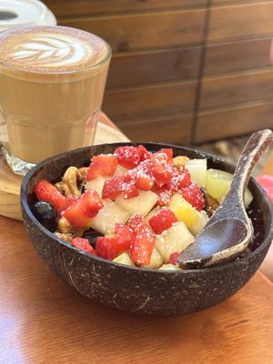 Açai bowl  at Billy Brunch in Barcelona