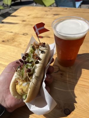   at Nordic Hotdog in Copenhagen