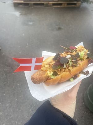   at Nordic Hotdog in Copenhagen