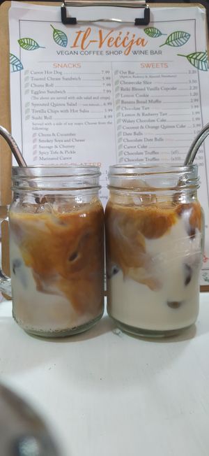 Iced Coffee at Il-Veccja in St Pauls Bay
