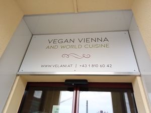 Outside at Velani in Vienna