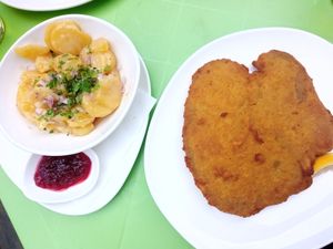 Main dish at Velani in Vienna