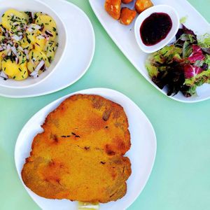 Wiener Schnitzel at Velani in Vienna