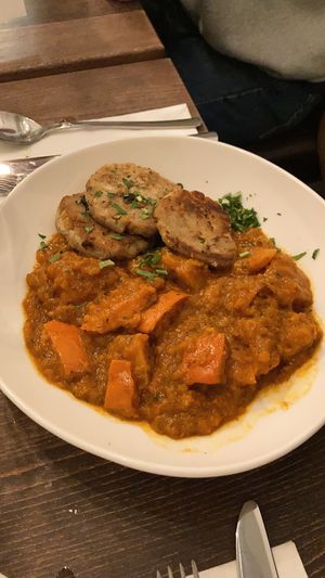 kürbisgulasch at Velani in Vienna