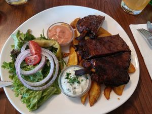 Ripperl / spare Ribs at Velani in Vienna