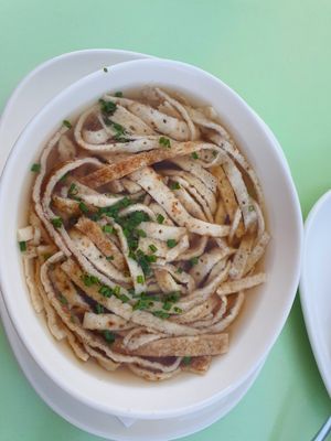 Fritattensuppe at Velani in Vienna