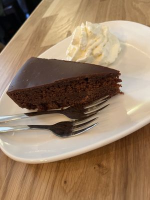 Sachertorte mit Schlagoberst   at Velani in Vienna
