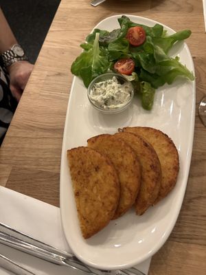 Kartoffelpuffer   at Velani in Vienna
