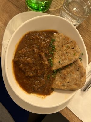 Gulasch  at Velani in Vienna