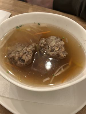 Leberknödel   at Velani in Vienna