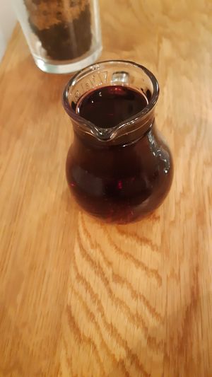 Red wine at Velani in Vienna