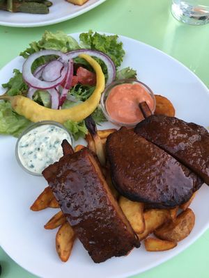 Spare ribs  at Velani in Vienna