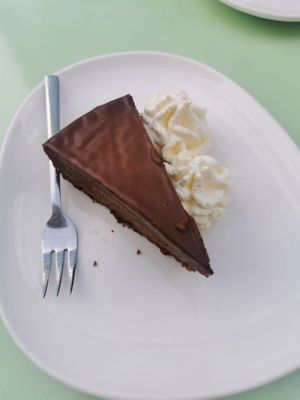 Sacher torte at Velani in Vienna