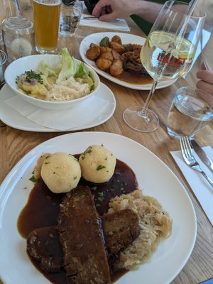 Kümmelbraten at Velani in Vienna