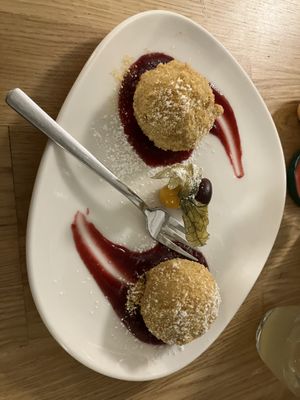 Nougatknödel at Velani in Vienna
