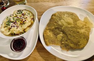 Wiener Schnitzel  #Veganuary at Velani in Vienna