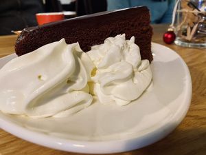 Sachertorte  #Veganuary at Velani in Vienna