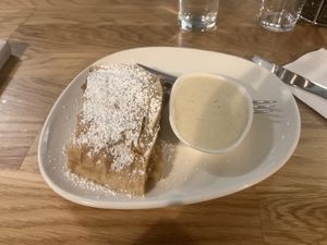 Apple strudel  at Velani in Vienna