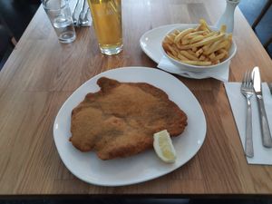Wiener Schnitzel at Velani in Vienna