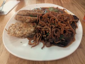 Zwiebelrostbraten at Velani in Vienna