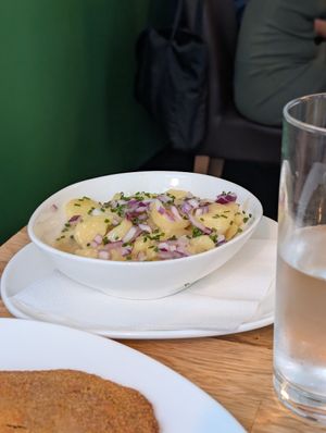 Kartoffelsalat at Velani in Vienna