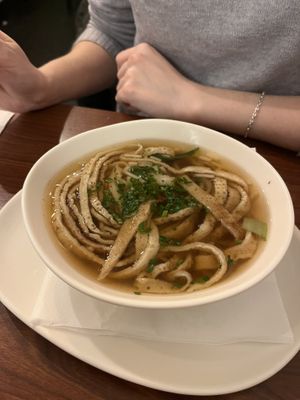 Fritattensuppe  at Velani in Vienna