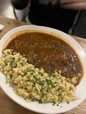 Saftgulasch  at Velani in Vienna