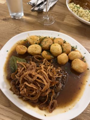 Zwiebelrostbraten  at Velani in Vienna